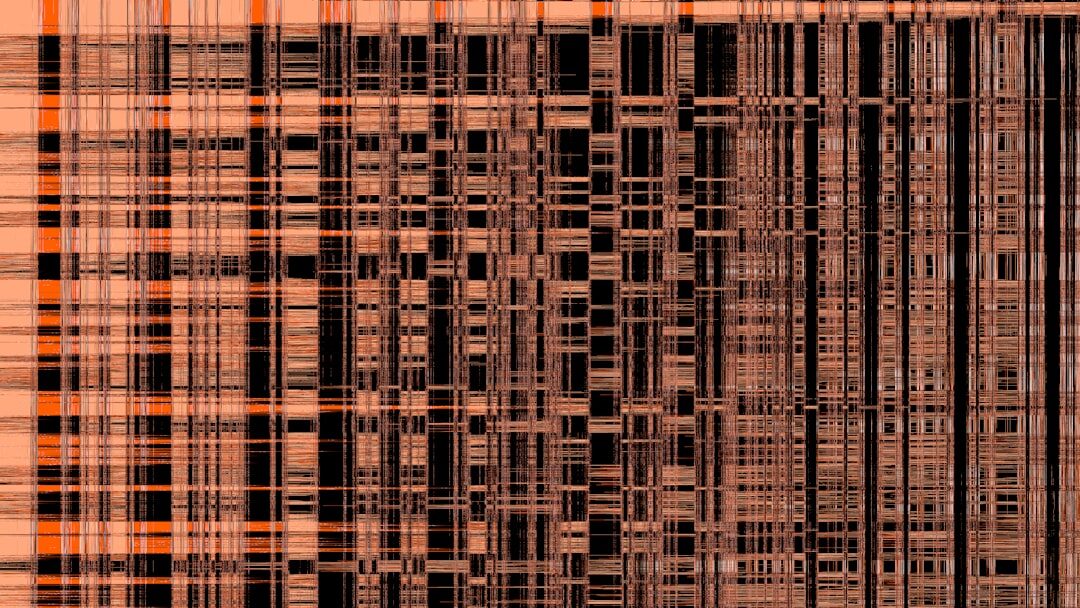 A data center expert examining server rows in a large data center