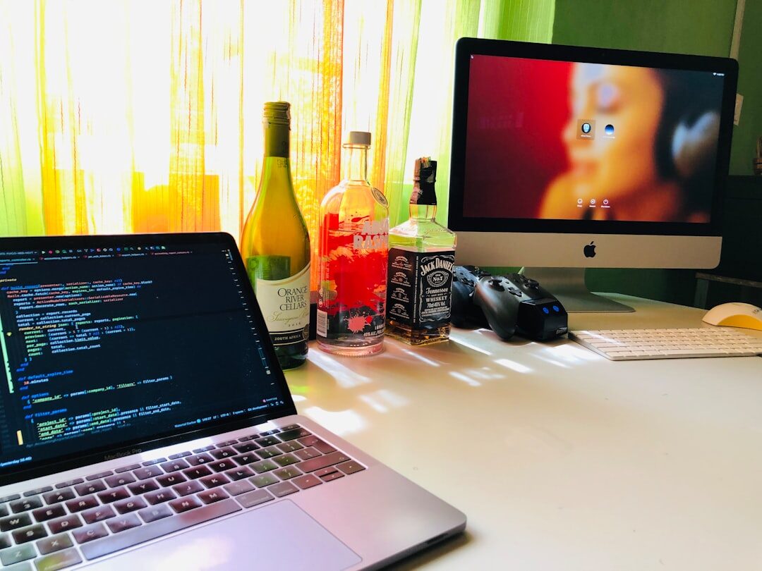 AI development on laptop