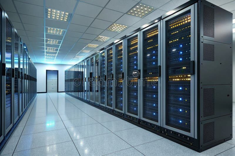 data center with EPYC 9004 Series servers