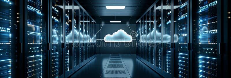 Data center with multiple servers