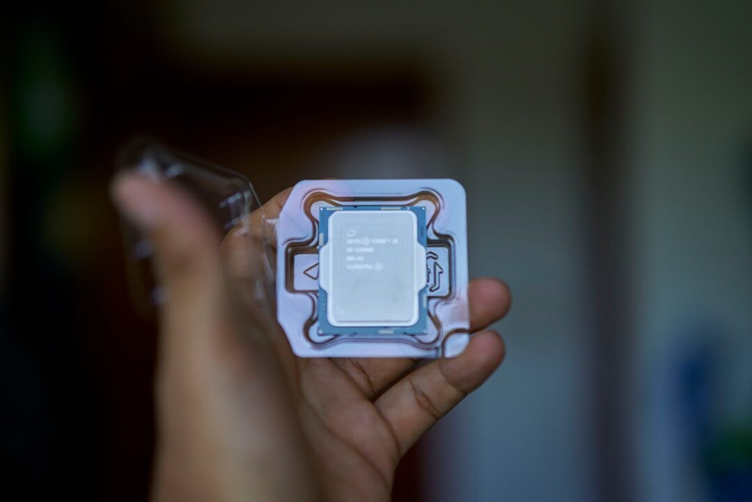 data scientist analyzing data on desktop