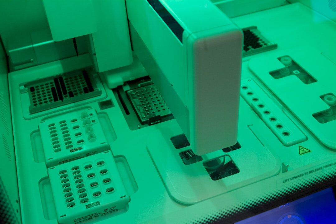data scientist working on computer
