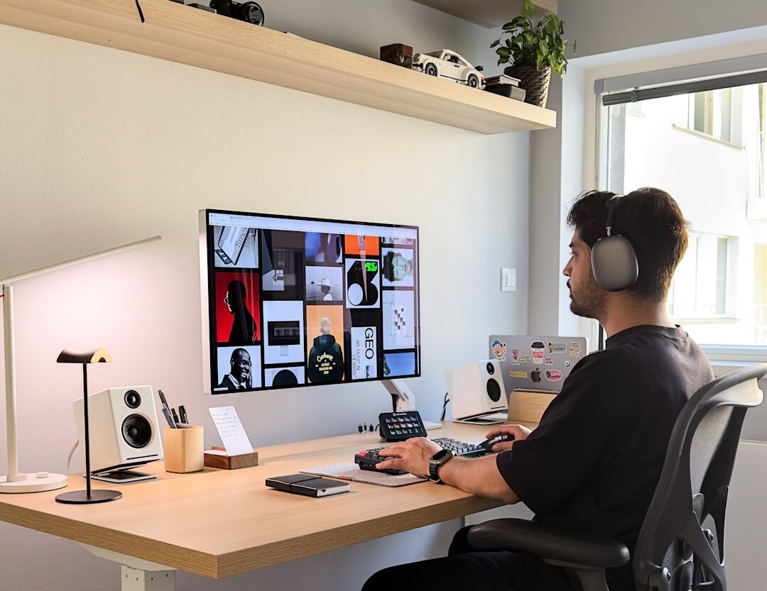 Developer using Intel Ultra 9