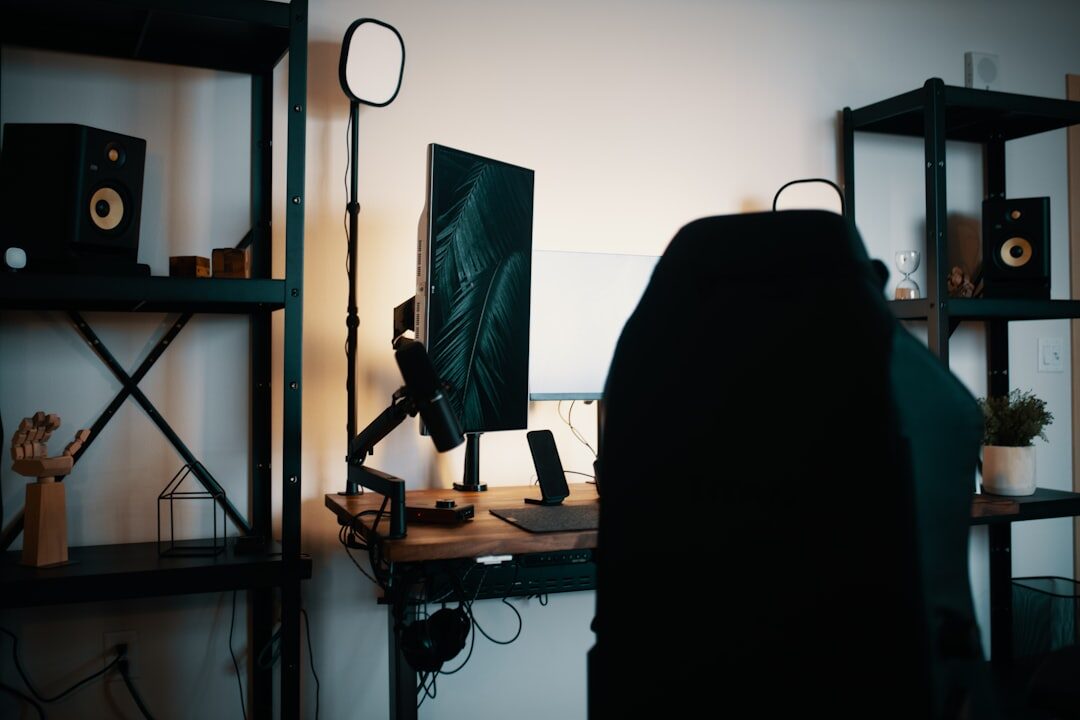developer using local LLM workstation