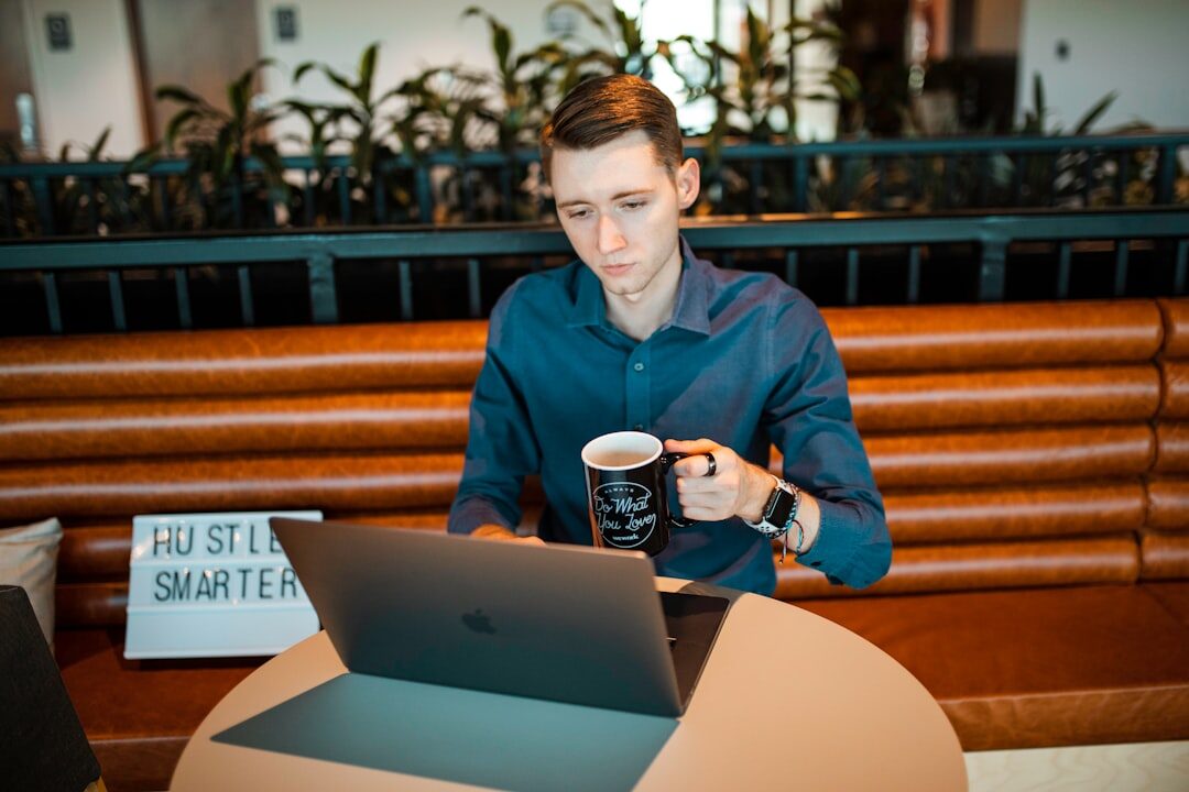 Developer working on AI project