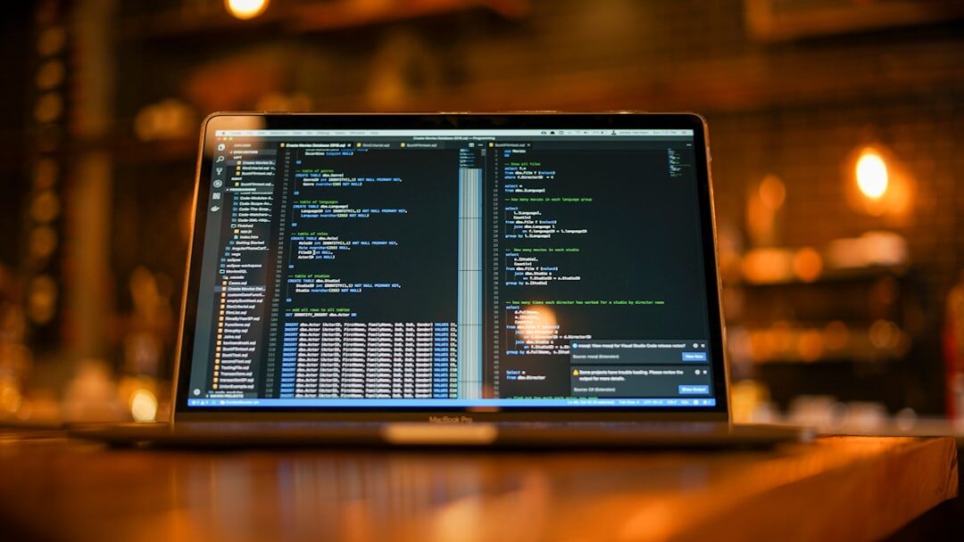developer working on AI project