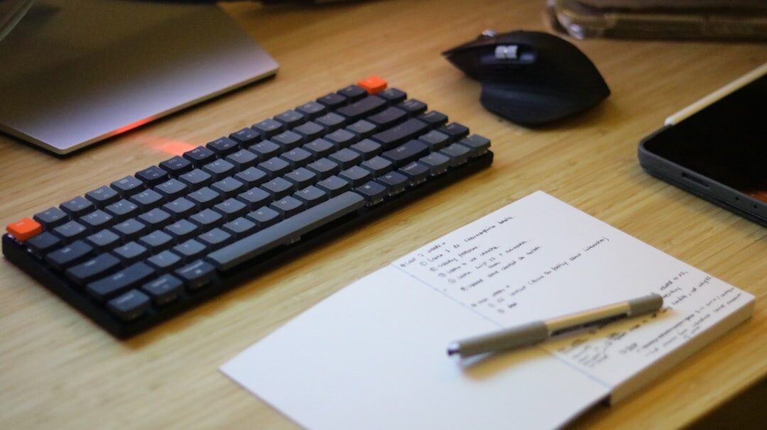 Programmer working on AI project