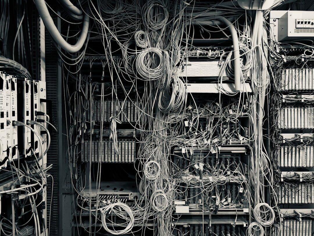 server administrator at work