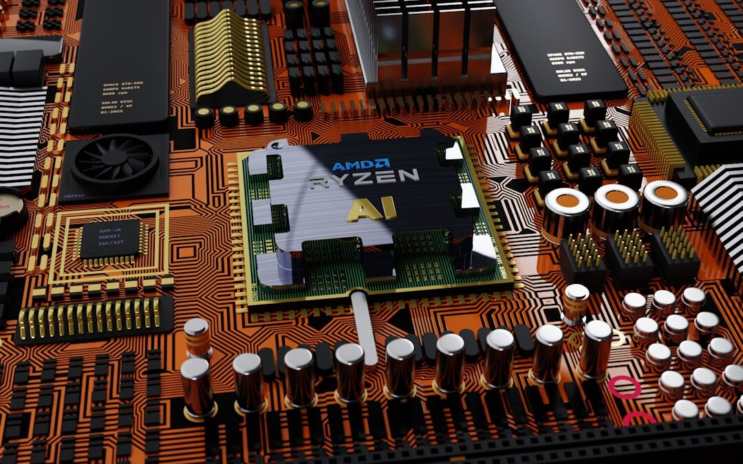 technician installing server hardware